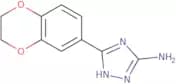 3-(2,3-Dihydro-1,4-benzodioxin-6-yl)-1H-1,2,4-triazol-5-amine