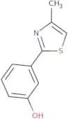 3-(4-Methyl-1,3-thiazol-2-yl)phenol