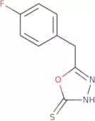 5-[(4-Fluorophenyl)methyl]-1,3,4-oxadiazole-2-thiol