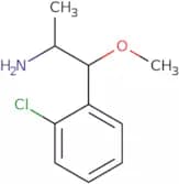 1-(2-Chlorophenyl)-1-methoxypropan-2-amine