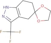 3'-(Trifluoromethyl)-1',4',6',7'-tetrahydrospiro[1,3-dioxolane-2,5'-indazole]