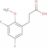 3-(3,5-Difluoro-2-methoxyphenyl)propionic acid