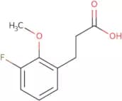 3-(3-Fluoro-2-methoxyphenyl)propionic acid