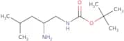 tert-Butyl N-(2-amino-4-methylpentyl)carbamate
