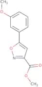 methyl 5-(3-methoxyphenyl)isoxazole-3-carboxylate