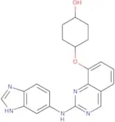 cis-4-[[2-(1H-Benzimidazol-6-ylamino)-8-quinazolinyl]oxy]-cyclohexanol