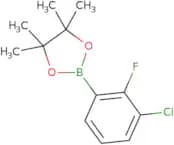 2-(3-Chloro-2-fluorophenyl)-4,4,5,5-tetramethyl-1,3,2-dioxaborolane