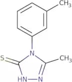 5-Methyl-4-(3-methylphenyl)-4H-1,2,4-triazole-3-thiol
