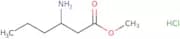 Methyl 3-aminohexanoate hydrochloride