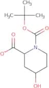 rac-(2R,4S)-1-[(tert-Butoxy)carbonyl]-4-hydroxypiperidine-2-carboxylic acid