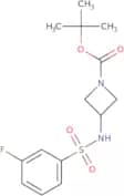 tert-Butyl 3-(3-fluorobenzenesulfonamido)azetidine-1-carboxylate