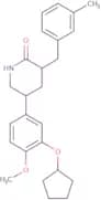 (3S,5S)-5-(3-(Cyclopentyloxy)-4-methoxyphenyl)-3-(3-methylbenzyl)piperidin-2-one