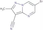 6-Bromo-2-methylpyrazolo[1,5-a]pyrimidine-3-carbonitrile