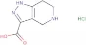 1H,4H,5H,6H,7H-Pyrazolo[4,3-c]pyridine-3-carboxylic acid hydrochloride