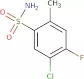 5-Chloro-4-fluoro-2-methylbenzene-1-sulfonamide