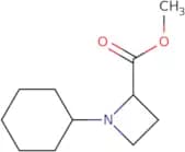 Methyl 1-cyclohexylazetidine-2-carboxylate