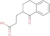 3-(1-Oxo-1,2,3,4-tetrahydronaphthalen-2-yl)propanoic acid