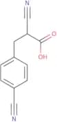 2-Cyano-3-(4-cyanophenyl)propanoic acid