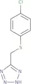 5-{[(4-Chlorophenyl)sulfanyl]methyl}-1H-1,2,3,4-tetrazole