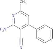 2-Amino-6-methyl-4-phenylpyridine-3-carbonitrile
