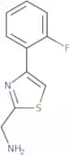 [4-(2-Fluorophenyl)-1,3-thiazol-2-yl]methanamine
