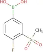 4-Fluoro-3-(methanesulfonyl)phenylboronic acid
