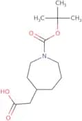 2-{1-[(tert-butoxy)carbonyl]azepan-4-yl}acetic acid
