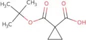 1-[(tert-Butoxy)carbonyl]cyclopropane-1-carboxylic acid