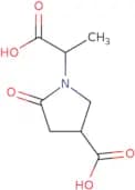 1-(1-Carboxyethyl)-5-oxopyrrolidine-3-carboxylic acid