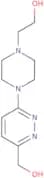 2-{4-[6-(Hydroxymethyl)pyridazin-3-yl]piperazin-1-yl}ethan-1-ol