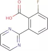 2-Fluoro-6-(pyrimidin-2-yl)benzoic acid