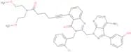 6-(2-((4-Amino-3-(3-hydroxyphenyl)-1H-pyrazolo(3,4-D)pyrimidin-1-yl)methyl)-3-(2-chlorobenzyl)-4-o…