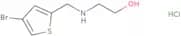 2-{[(4-Bromothiophen-2-yl)methyl]amino}ethan-1-ol hydrochloride