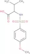 (2S)-2-(4-Methoxybenzenesulfonamido)-3-methylbutanoic acid