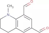 1-Methyl-1,2,3,4-tetrahydroquinoline-6,8-dicarbaldehyde