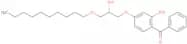 2-Hydroxy-4-(2-hydroxy-3-decyloxypropoxy)benzophenone