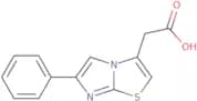 2-{6-Phenylimidazo[2,1-b][1,3]thiazol-3-yl}acetic acid