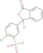 2-Chloro-5-(1-chloro-1,3-dihydro-3-oxo-1-isobenzofuranyl)-benzenesulfonyl chloride