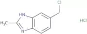 5-(Chloromethyl)-2-methyl-1H-1,3-benzodiazole hydrochloride