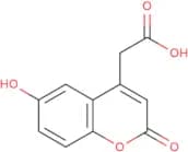 2-(6-Hydroxy-2-oxo-2H-chromen-4-yl)acetic acid