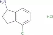 4-Chloro-2,3-dihydro-1H-inden-1-amine hydrochloride