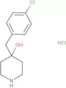 4-[(4-Chlorophenyl)methyl]piperidin-4-ol hydrochloride