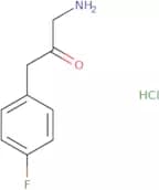 1-Amino-3-(4-fluorophenyl)propan-2-one hydrochloride