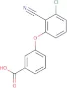3-(3-Chloro-2-cyanophenoxy)benzoic acid
