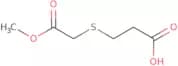 3-[(2-Methoxy-2-oxoethyl)sulfanyl]propanoic acid