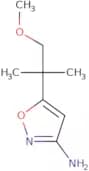 5-(2-Methoxy-1,1-dimethyl-ethyl)-isoxazol-3-ylamine