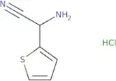 2-Amino-2-(thiophen-2-yl)acetonitrile hydrochloride