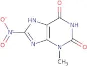 3-Methyl-8-nitro-2,3,6,7-tetrahydro-1H-purine-2,6-dione