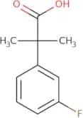 2-(3-Fluorophenyl)-2-methylpropanoic acid