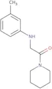 2-[(3-Methylphenyl)amino]-1-(piperidin-1-yl)ethan-1-one